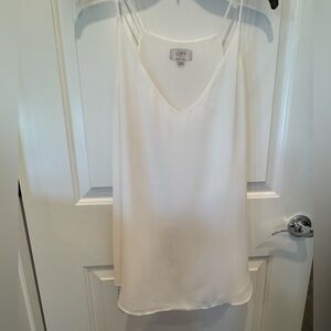 LOFT Classic White Blouse